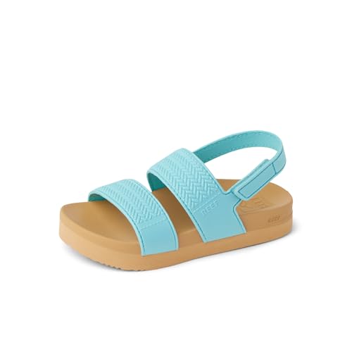 Image of REEF Girls Toddler /Little Kid Water Vista Platform Sandal, Water Friendly, Adjustable Strap