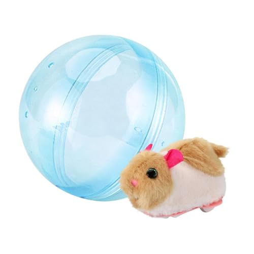 Genérico Bola Interactiva para Gatos | Hámster Interactivo Eléctrico Automático - Pelotas De Juguetes Inteligentes para Gatitos - para El Hogar, El Salón, Balcón, Césped, Parque Y La Playa