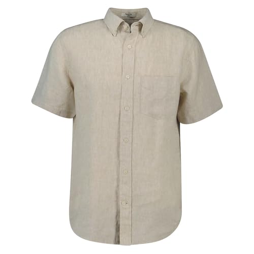 Vêtements GANT Reg Linen Ss Shirt pour Accessoires - vue 2