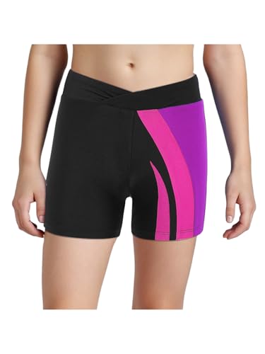 easyforever Boys Athletic Shorts V-Front Elastic Waistband Gymnastics Workout Running Training Activewear3