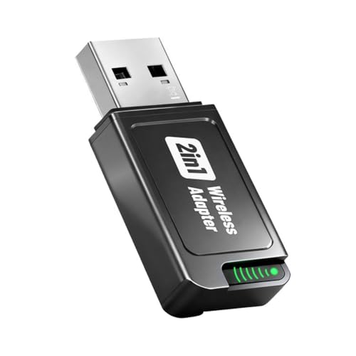 Adaptador CarPlay inalámbrico 2 en 1 compatible con Android Auto y coche plug and play