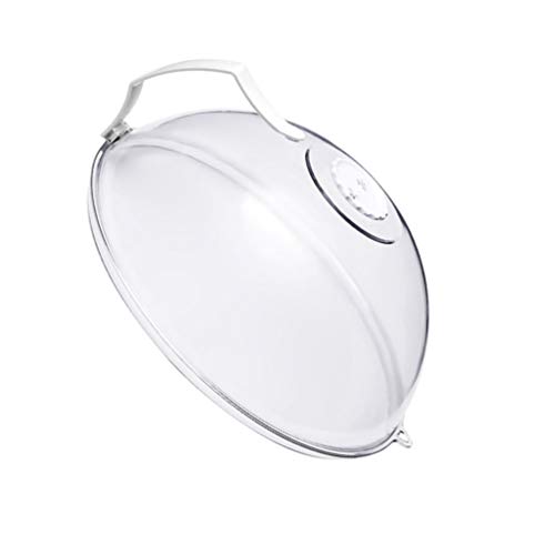 HEMOTON Fumante Cloche Capa para Placa de Microondas, Espátula de Espátula para Cozinha, Comida, À P