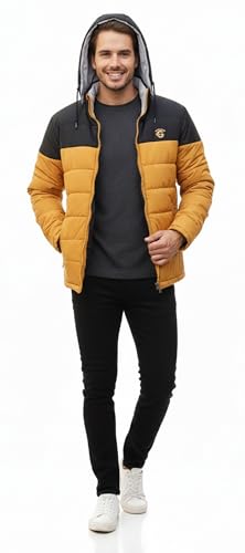 Image of Quark Export Quality Reversible Puffer Jacket in GLD Material best for Winterwear /Hiking /Biking /Camping /Mountaineering /Racing /Climbing /Tracking(Control Temperature up to 3 Degree Celsius.)(3C)
