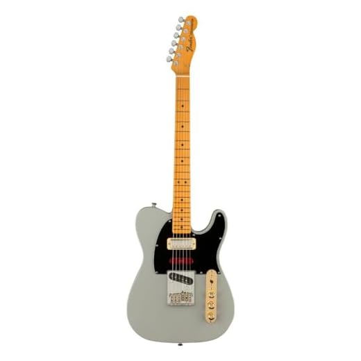 Fender Brent Mason Telecaster Electric Guitar, Primer Gray, Maple Fingerboard
