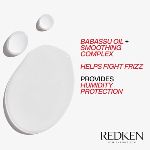 REDKEN Hair Oil-In-Serum, Babassu Oil, Smooths Hair, Lightweight, Frizz Dismiss Instant Deflate, 125 ml - Image 3