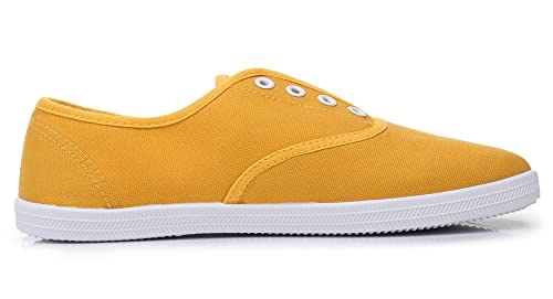 VenusCelia Women's Blaze Canvas Slip-On Sneaker3