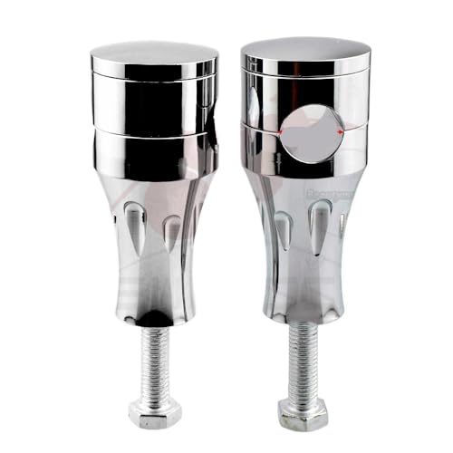 Support de Guidon Moto CNC 7/8" et 1" Universel Noir