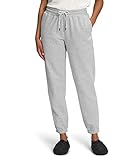 THE NORTH FACE Women's Half Dome Fleece Sweatpant, TNF Light Grey Heather/TNF White, Medium