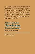 Tipos de agua: El Camino de Santiago: 16 (Cardinales)