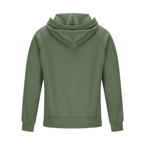 Boys' Half Zip Hooded Solid Color Long Sleeve Warm Jacket Multi-Pocket Hoodie Sweatshirt Pullover for Kids Boys4