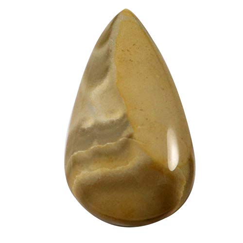 Jaspe pierre précieuse naturelle cabochon 31,8 ct Kp05 pour création de bijou artisanal