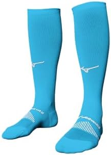 Mizuno Unisex-Erwachsene Performance OTC Socks Baseball-Softballsocken, Hell, blau, X-Large