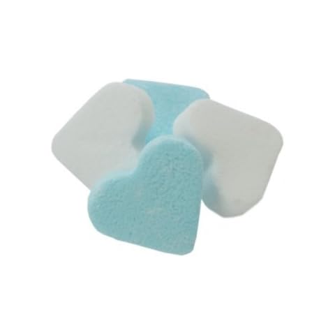 Blau/Weisse Pfefferminz Herzen Menge Cover