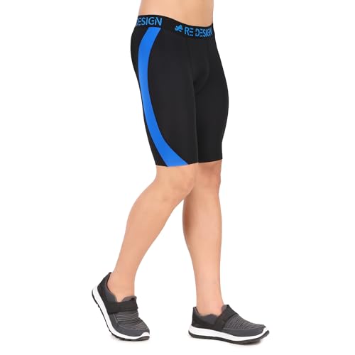 Image of ReDesign Apparels Nylon Compression Shorts Tights for Multi Sports (Color Options)