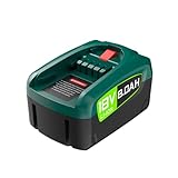 NIUNIUA 18V Li-Ion Replacement Battery - Compatible with Bosch PBA/PSB/PSR Home & Garden Tools, Gardena P4A Cordless Power Tool Batteries Packs(1 Battery 8000 mAh)