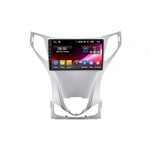 GPS Navigation Voiture Hyundai Azera 2011 Écran Tactile Android Auto Carplay sans fil 32G