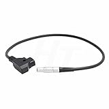 HangTon D-tap a Lemo 0B - Cable de alimentación de 2 pines para monitor ARRI Transvideo StarliteHD, visor Zacuto, Teradek Bolt de 60 cm