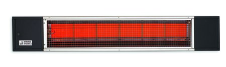 Sunpak Model S34 B Tsh Two Stage Hardwired 25,000 To 34,000 Btu Infrared Outdoor Patio Heater (Natural Gas, Black Casing) #TOP2