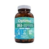 Optimo DHEA and BioPerine for Maximum Strength and Absorption 50mg | Optimize Hormone Levels l Boost Energy l Stamina l Vitality l Metabolism | for Men & Women l 60 Capsules