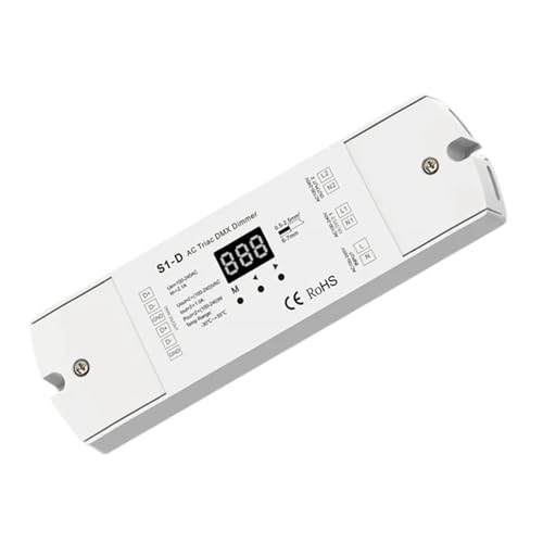 Regulador triac digital DMX512 para crear ambientes perfectos con iluminacion LED en tu salon