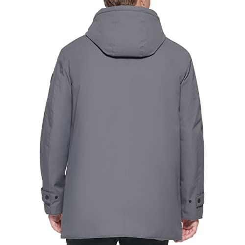 Image of DKNY Men's All Man's Stretch Poly Trench