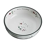 Pfaltzgraff Winterberry Hard Dolomite Candy Tidbit Dish Bowl (7-Inch)