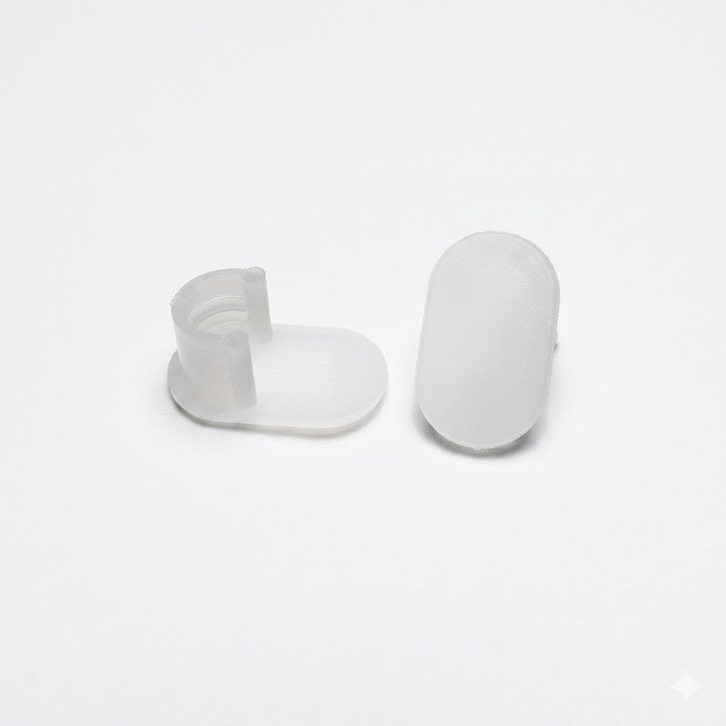 3/4" x 1-1/4" Oval Sling Insert 030301 White (10)