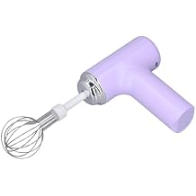 Egg Beater, Compact Electric Hand Mixer Handheld Milk Frother Portable Cordless Electric Whisk Rechargeable Small Mixer for Eggs, Milkshake Cream, Butter, Salad, Dressing