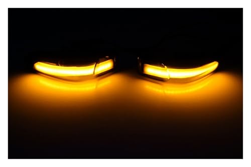 Intermitentes dinámicos para Yaris Vitz 2012-2019 con luz LED secuencial para espejo 5
