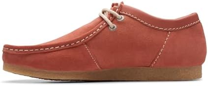 Clarks Erkek Shacre Ii Run Moccasin, Kırmızı Süet, 40 EU : Amazon