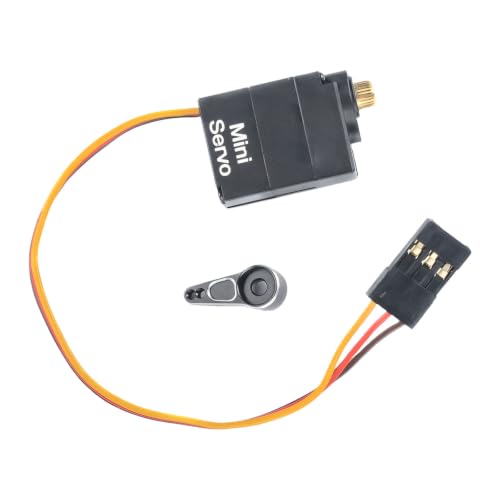 Servomotor de dirección con enchufe de 3 pines y conexión de 3 cables