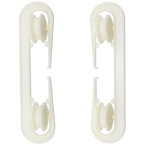 Haidong-Clothesline Spreader Plastic Clothesline Spreader A Tool for Heavy Loads and Long clotheslines(White)-2PCS - Image 2