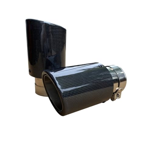 Échappement voiture en fibre de carbone queue gorge pour une finition esthétique prestigieuse