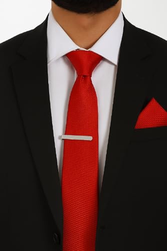 Image of Michelangelo Men's Tie Pin Combo (Golden and Silver, Free Size)