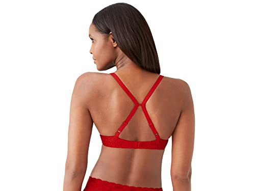 Image of Wacoal Women's Halo Lace Unlined Mid Coverage Underwire Bra, 851205