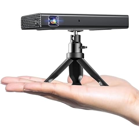 ELEPHAS Mini Projector with 5G WiFi and Bluetooth Cover