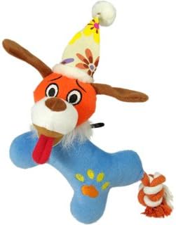 Amazon Co Jp アニマルボーン ドッグ 犬のおもちゃ 音が出るおもちゃ ぬいぐるみ 丈夫で安心ダブル構造 笛付き おもちゃ