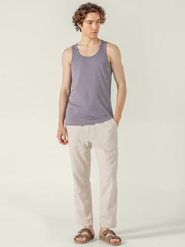 Image of DAMENSCH Neo-Cotton Round Neck Vest for Man, Anti-Bacterial, Shape Retaining Vest, 100% Cotton Banyan for Men, Buttery Soft Inner Baniyan