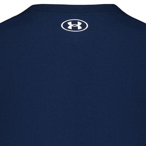 Image of Under Armour Boys' Short Sleeve Logo Graphic T-Shirt, Lightweight & Breathable, Relaxed Fit