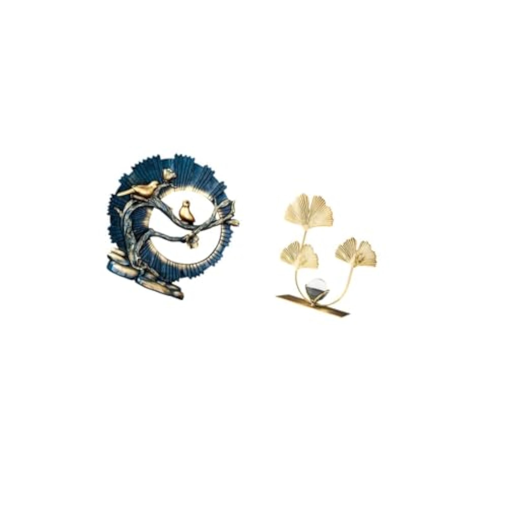 Resin Figurine Leaf Sculpture for House Decorations
