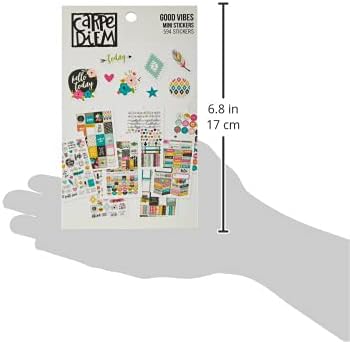 Carpe Diem Good Vibes Mini Sticker Tablet