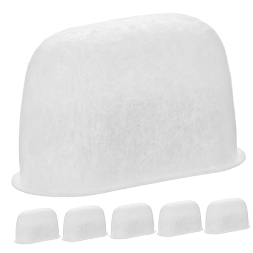 Ciieeo Replacement Coffee Machine Filters - 6pcs Resin and Fibre Parts for Efficient Limescale Prevention and Filtration