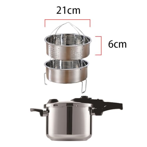 Olla a presión de acero inoxidable 304 triple capa miniatura 5