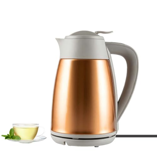 Image of Vacuum Thermal Electric Kettle 1.5L,Tip-Over Prevention & LED Display,1000W