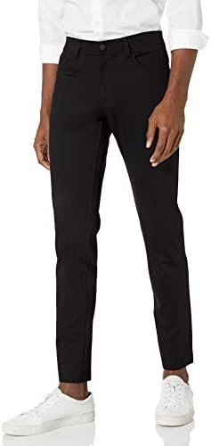 Theory Mens,Stretch Slim Fit Pants,Tech Raffi, Black, 36