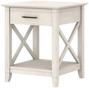 Bush Home End Table with Drawer, Nightstand with Storage, Living ...
