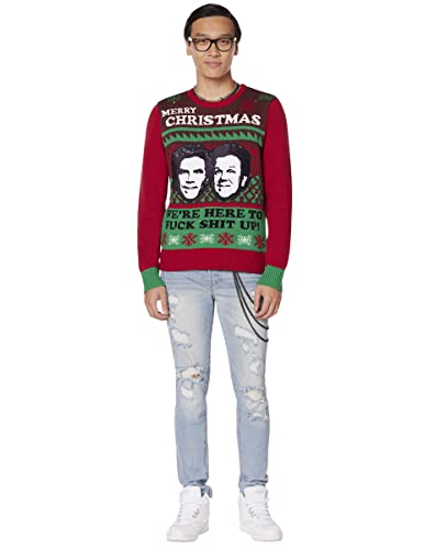 Spencer's Step Brothers Light-Up Ugly Christmas Sweater | Light-Up Christmas Sweater2