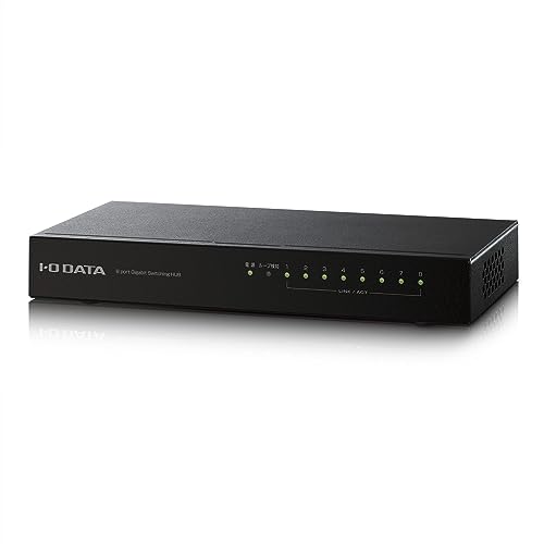 アイ・オー・データ機器 Gigabit対応8ポートスイッチングハブ ETG-ESH08NC
