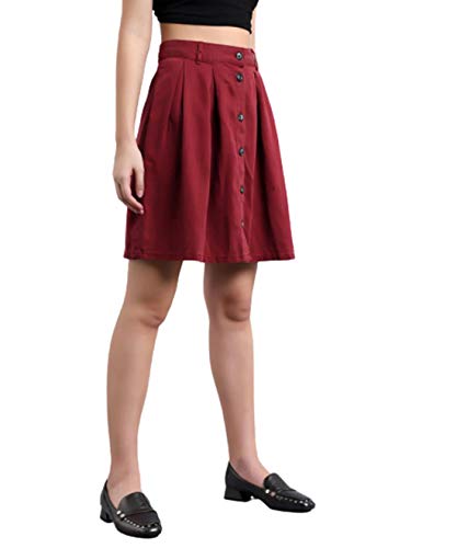 Image of KOTTY Women's Denim Fashion Forward Trendy Comfortable and Durable Design Skirt