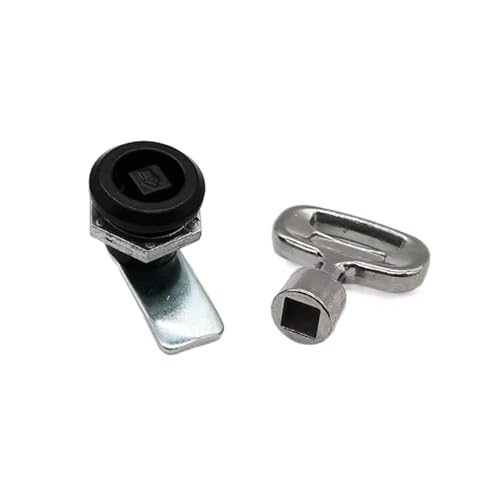 Clé de verrouillage à came MS845-1 en alliage zinc robuste finition silver